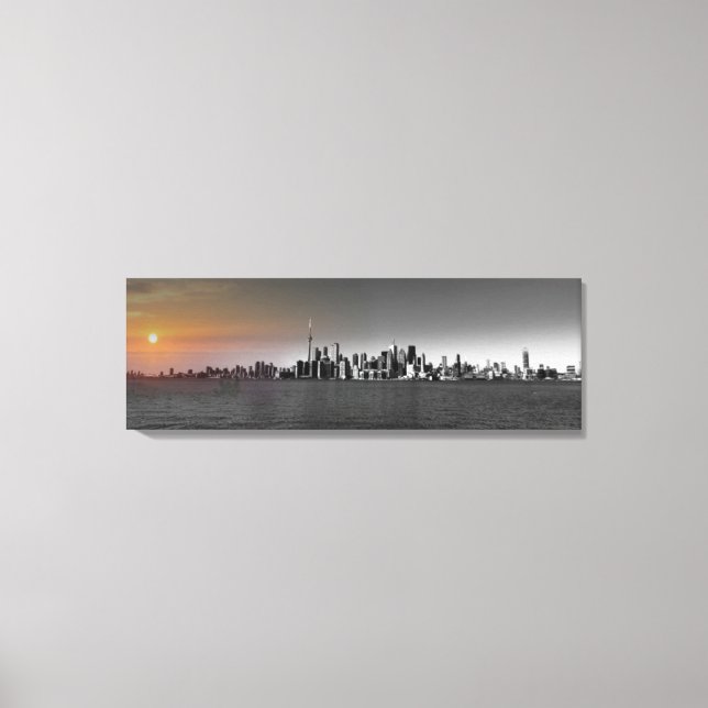 Toile Poster Canvas Cityscape Large (Recto)