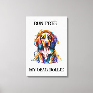 TOILE POSTER, CHIEN POUR ANIMAUX