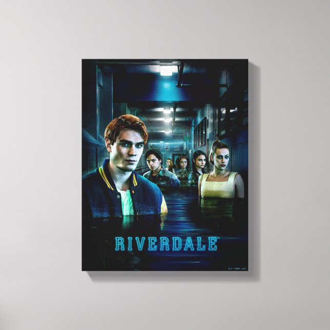 Toile Poster de l'allée inondable de Riverdale (Recto)
