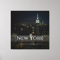 Poster de New York City Skyline - Modern Wall Art 