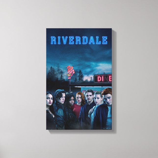 Toile Poster de Riverdale Outside Pop's Diner (Recto)