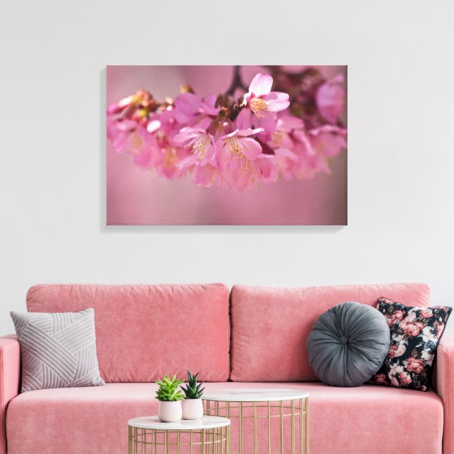 Toile Poster du printemps 2012 pour les fleurs de cerisi (Insitu(Salon))