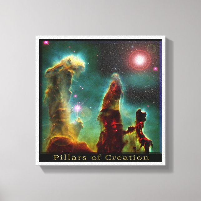 Toile Poster Eagle Nebula (Recto)
