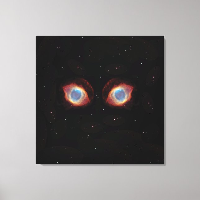 Toile Poster Galactic Nebula Eyes (Recto)