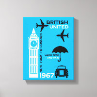 Poster Nostalgalic Retro Airline