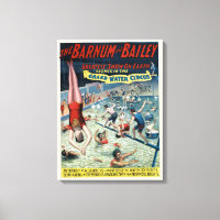Poster vintage Barnum & Bailey Circus