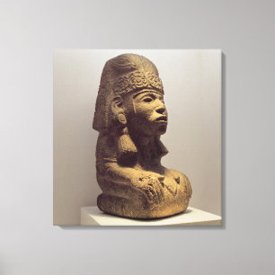 Toile Pot sous forme de chiffre d'agenouillement,