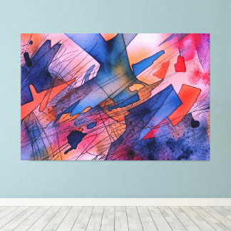 Toile "Potentiel libéré" Art Abstrait contemporain