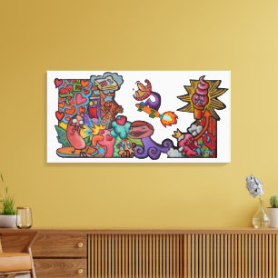 Toile Pour l'amour de By Squid Fear City (2.5)