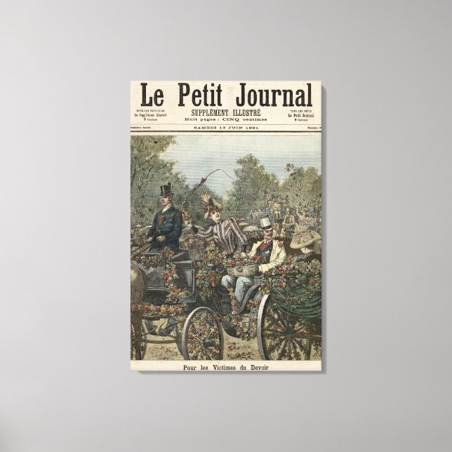 Toile Pour les victimes du devoir (Recto)