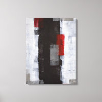 'Power Trip' Art Abstrait noir et blanc