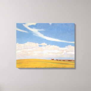 Toile Prairie après l'orage par Maynard Dixon, Art ancie