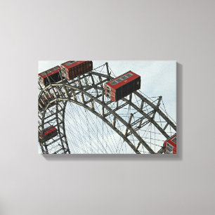 Toile Prater Ferris, Vienne, Autriche