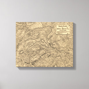 Toile Première bataille de course de Taureau - guerre