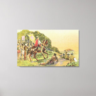 Toile Première vue du Capt Portola