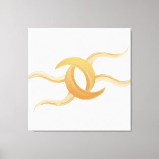 Toile Premium Canvas ‘Intertwined Moons’ – Exclusive
