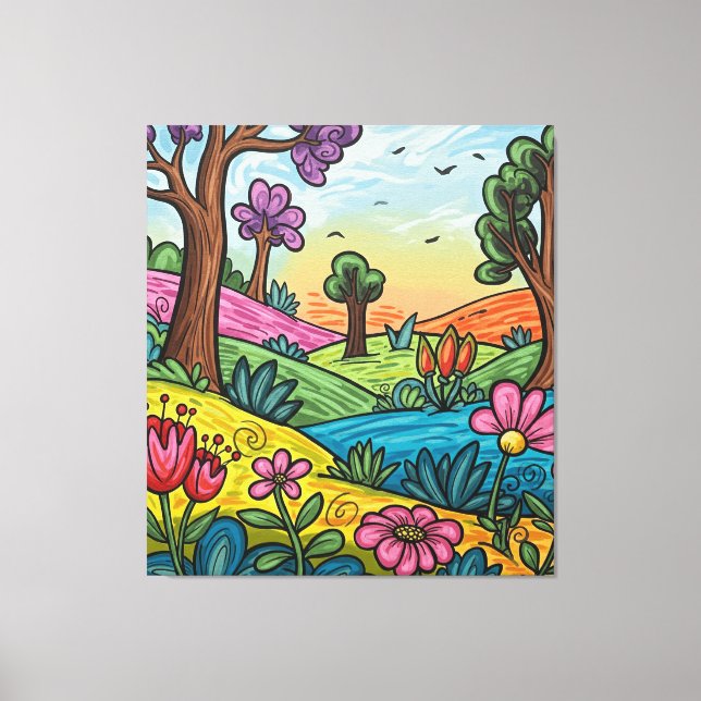 Toile Premium Wrapped Canvas Custom (40.00" x 44.30") (Recto)