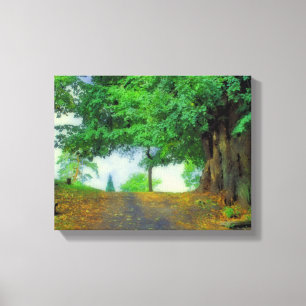 Toile Prenez une profonde inspiration ! Paysage envoûtan
