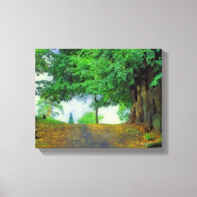 Toile Prenez une profonde inspiration ! Paysage envoûtan (Recto)