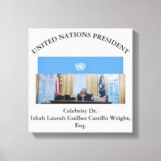 TOILE #PRESIDENTDESNATIONSUNIES DR. #LAURAHCASTILLOS ESQ