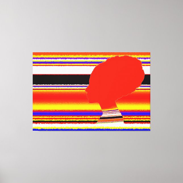 Toile Pression sur panneau de cale (Recto)