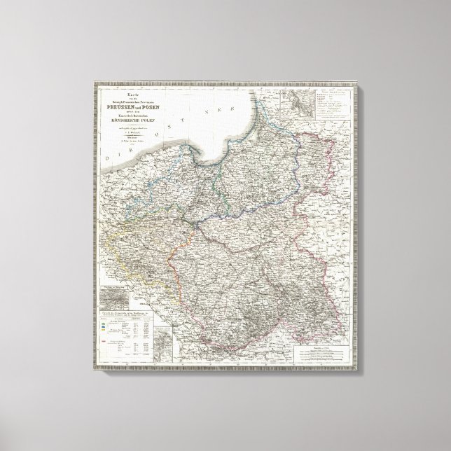 Toile Preussen, Posen, Polen (Recto)