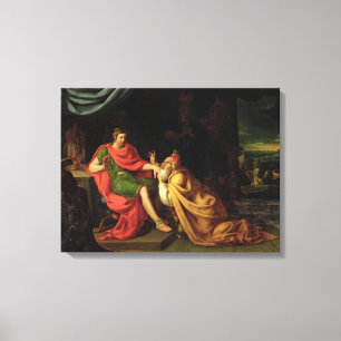 Toile Priam et Achille