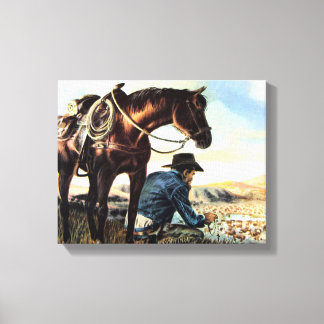 Toile Prier Cowboy