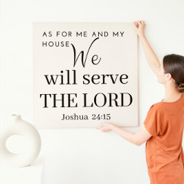 Toile Prière chrétienne