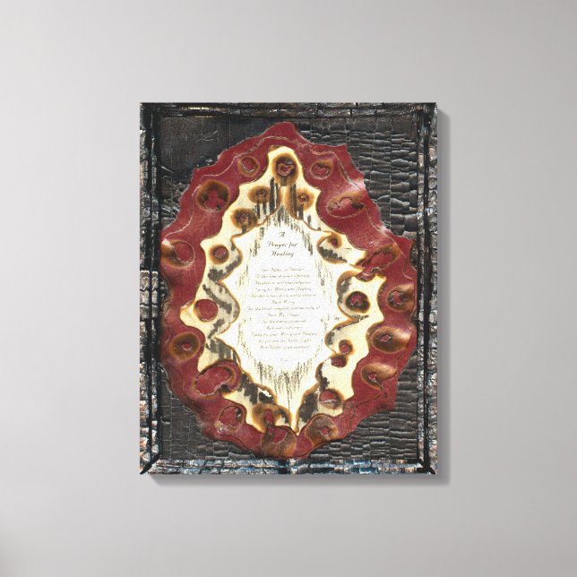 Toile Prière Pour Guérir (Recto)