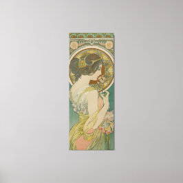 Toile Primrose par Alphonse Mucha