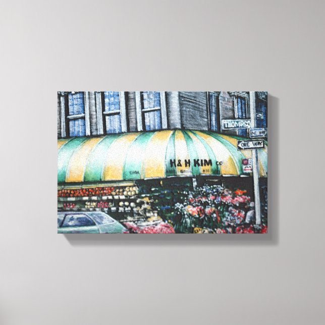 Toile Prince Street Corner, New York (Recto)