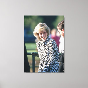 Toile Princesse Diana Windsor 1985