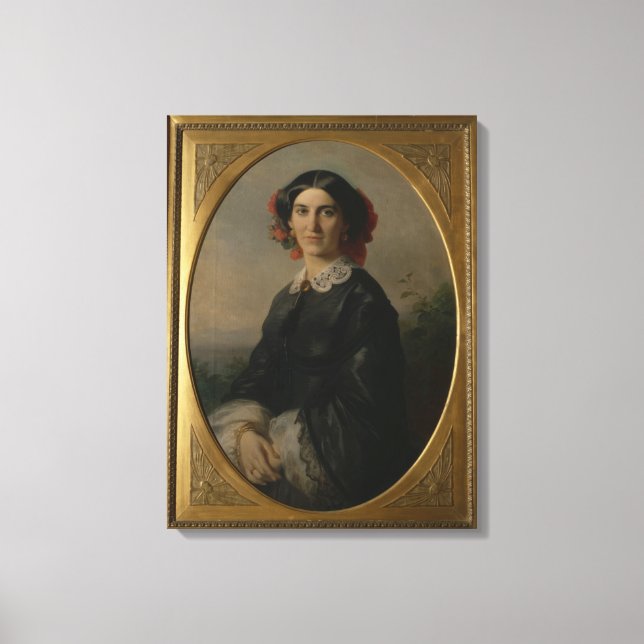 Toile Princesse Johanna von Bismarck, 1857 (Recto)