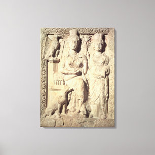 Toile Princesse Zenobia et un compagnon féminin