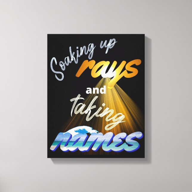 Toile Prise en charge des rayons et prise de noms été (Recto)