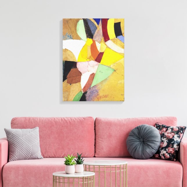 Toile Prises solaires simultanées | Sonia Delaunay | (Insitu(Salon))
