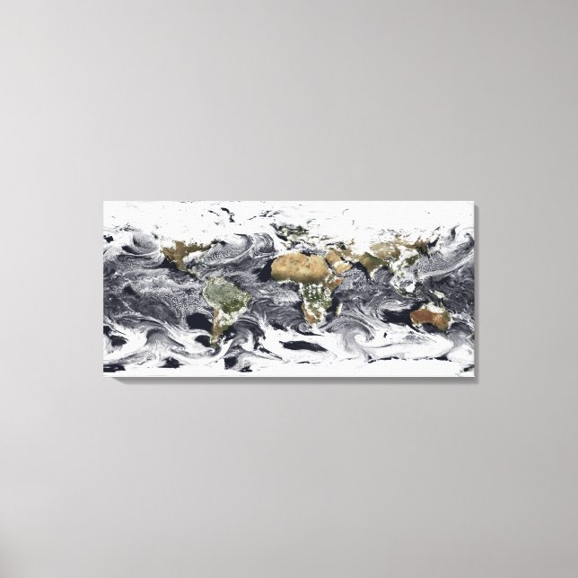 Toile Projection cylindrique équidistale (Recto)