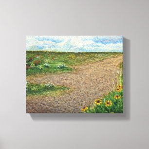 Toile Promenade dans la nature