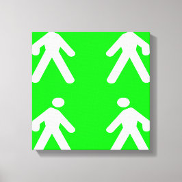 Toile Promenez-vous dans le vert