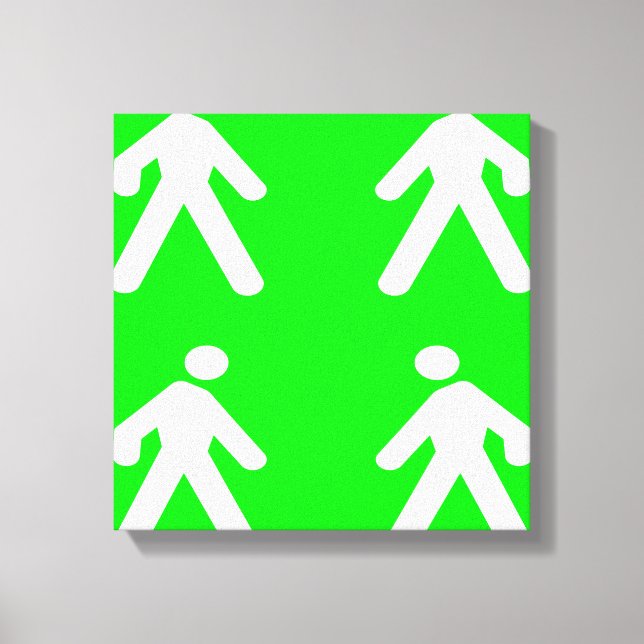 Toile Promenez-vous dans le vert (Recto)