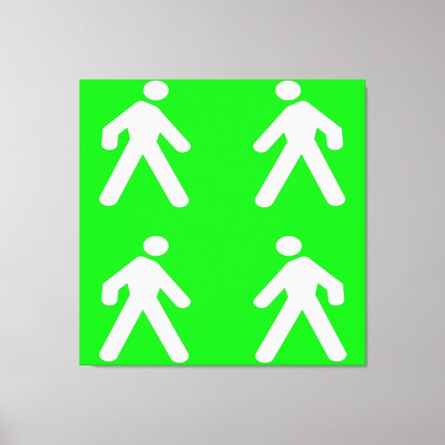 Toile Promenez-vous dans le vert (Recto)