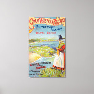 Toile Promo du Grand Western Railray au Pays de Galles