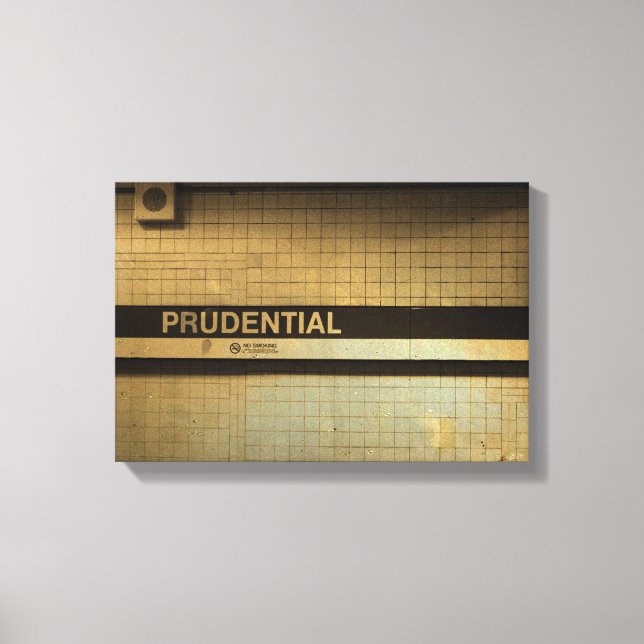 Toile Prudential, Boston Canvas Print (Recto)
