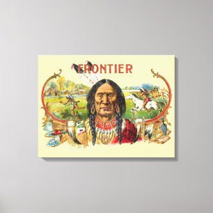Toile Publicité de cigar Frontier