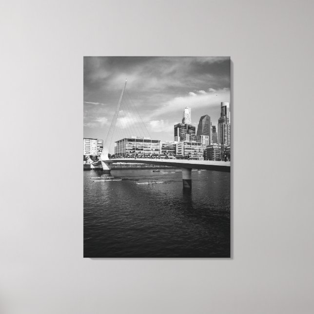Toile Puerto Madero-Buenos Aires (Argentine) (Recto)
