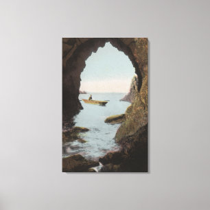 Toile Puget Sound, WA - caverne dans la duperie