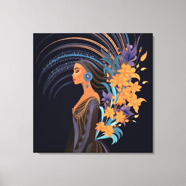 TOILE PUISSANCE DE BEAUTÉ #5 (Recto)