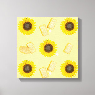 Toile puissance du tournesol