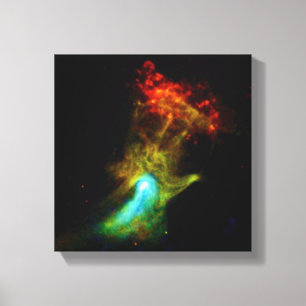 Toile Pulsar B1509 - Nébuleuse aux rayons X de la Main d